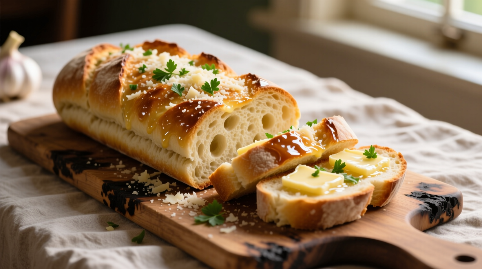 Perfect Homemade Garlic Bread: All-Purpose Flour Recipe