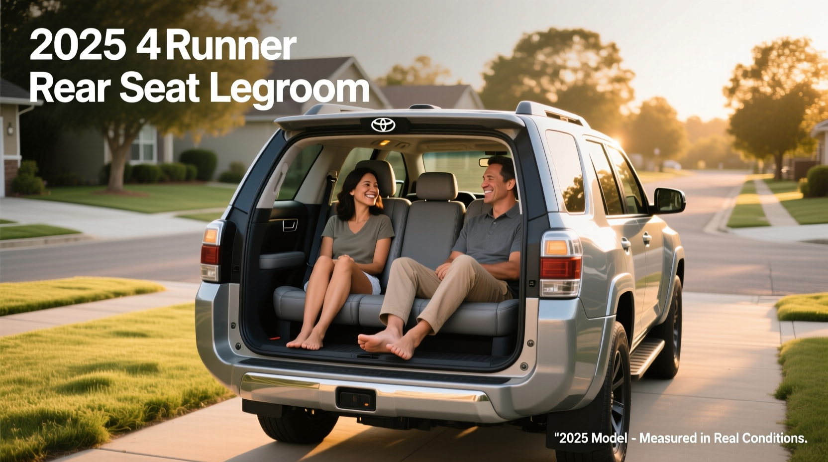 2025 4Runner Rear Seat Legroom Guide