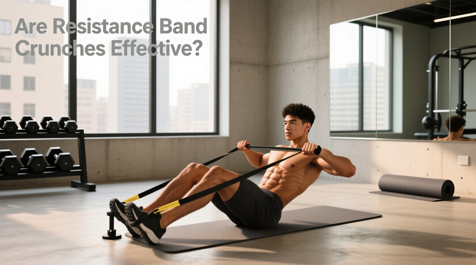 are resistance band crunches effective 