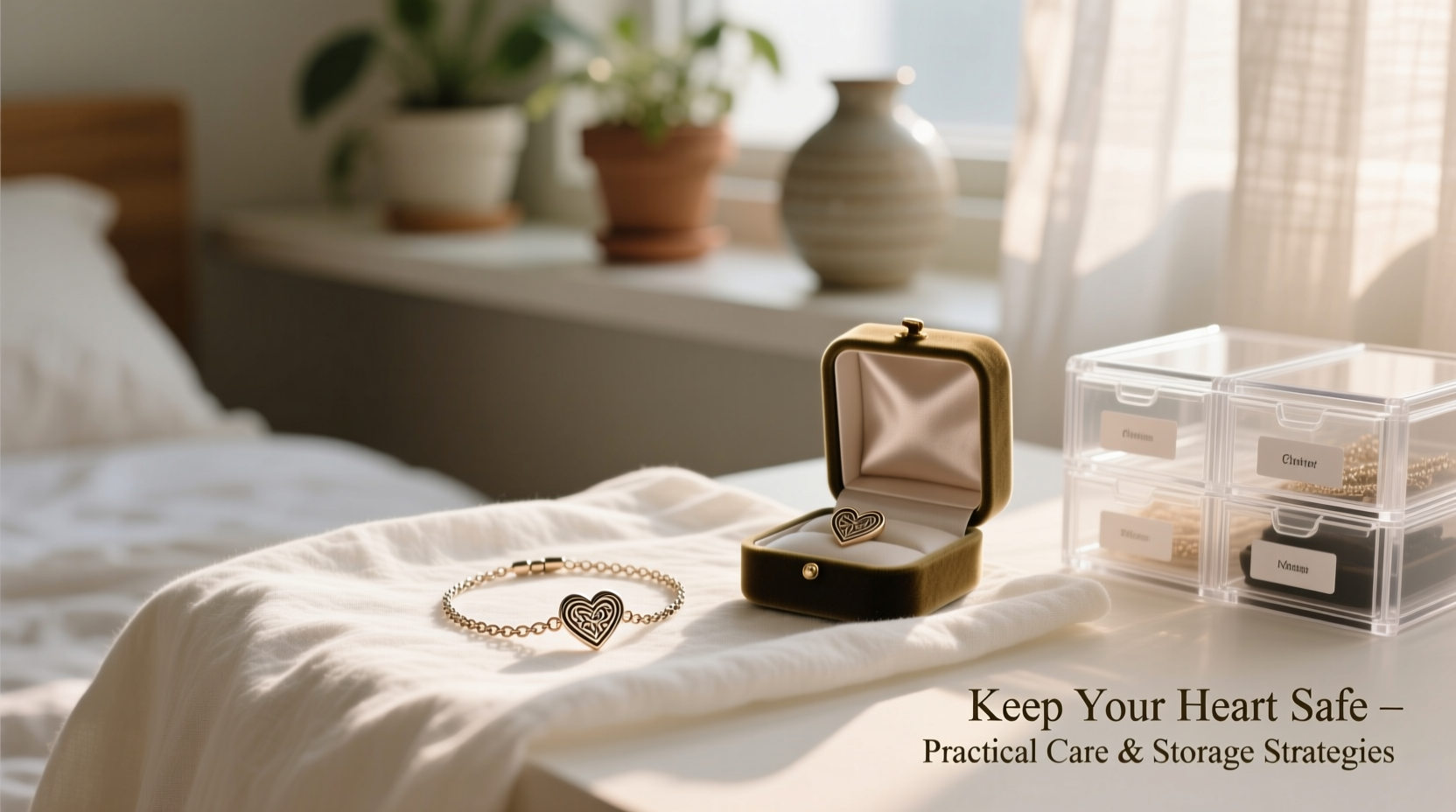 how to keep your delicate heart bracelet safe practical care and storage strategies