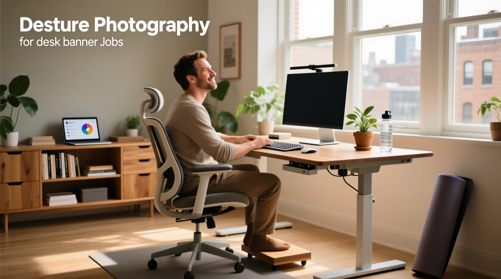 adjust your workspace for better posture