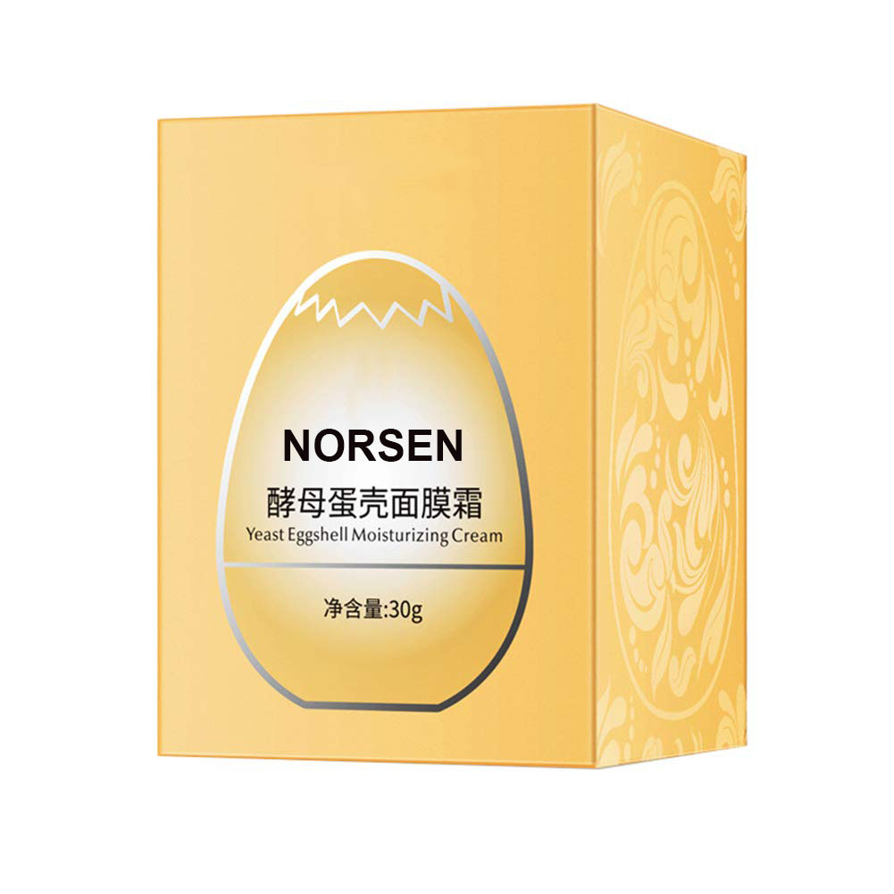 Wholesale Private Label Egg Shell Yeast Mask Cream for Moisturizing Tightening