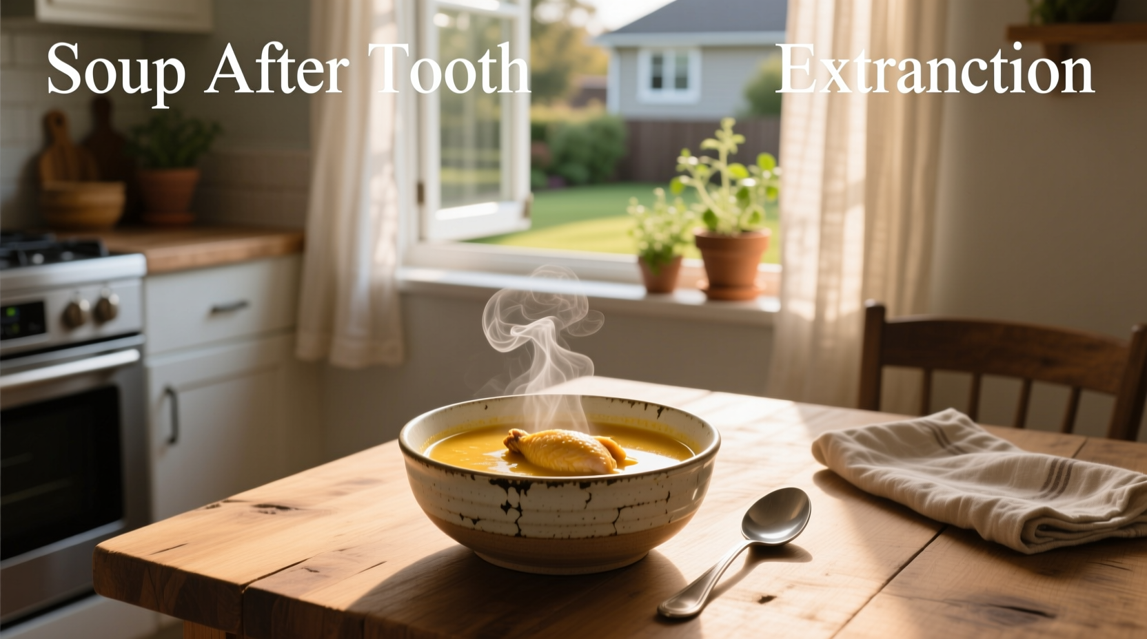 soup after tooth extraction safe choices tips