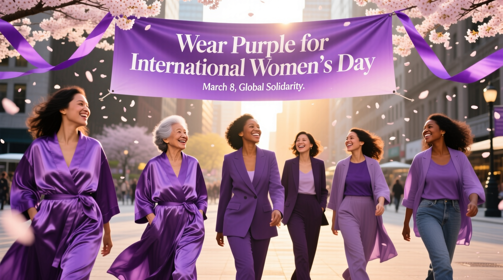 wear purple for international womens day