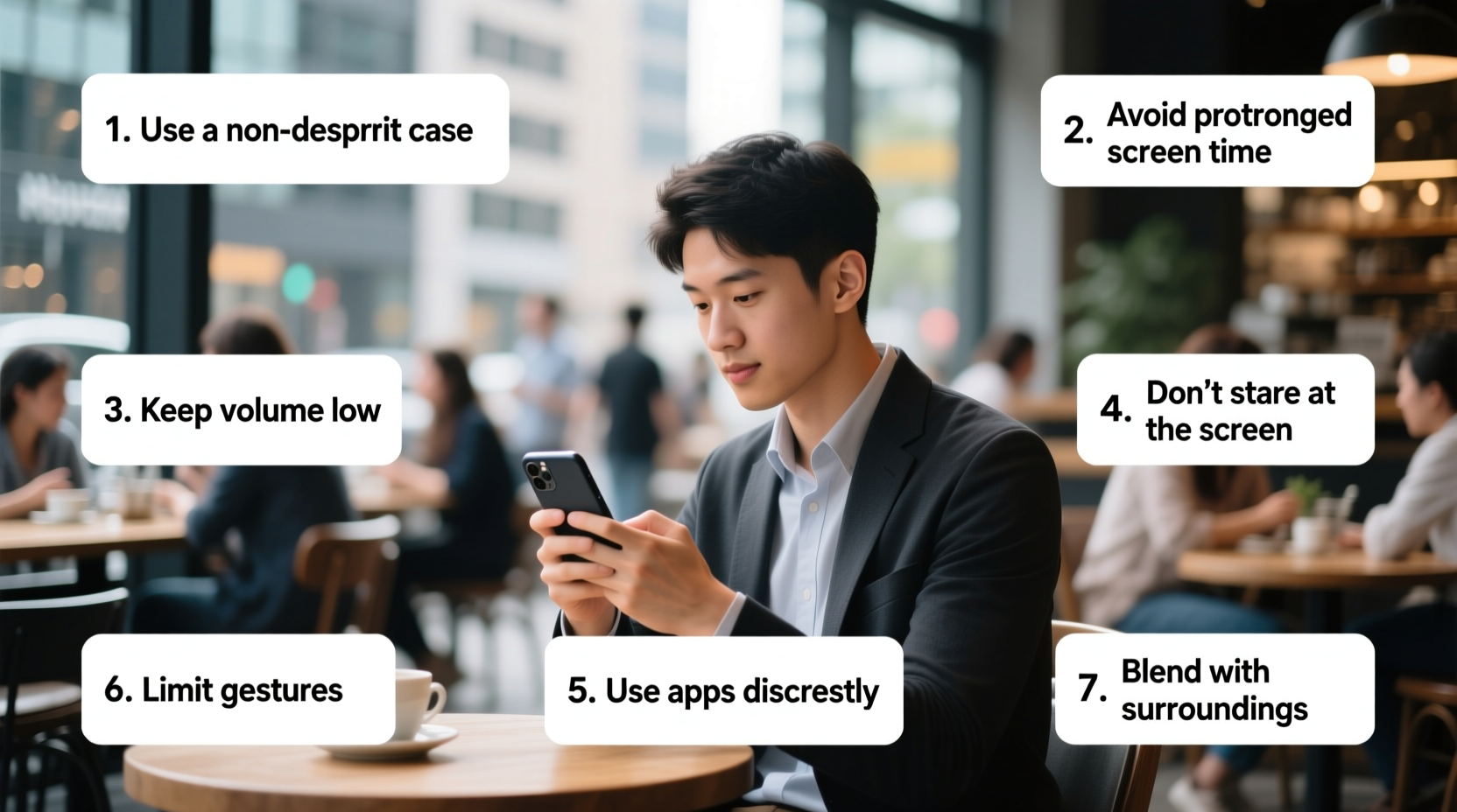 7 practical tips to make your cell phone discreet without raising suspicion