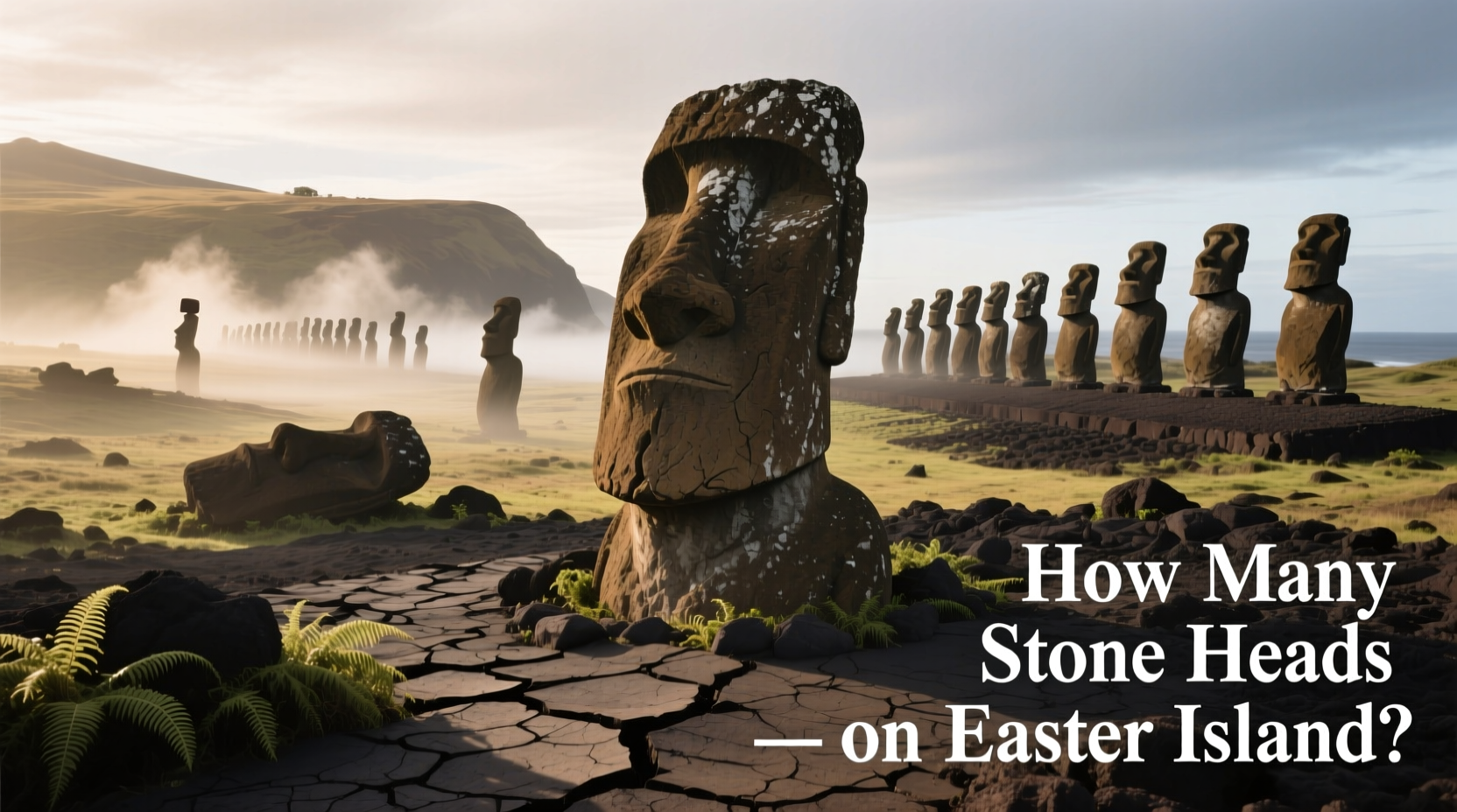 How Many Stone Heads on Easter Island?