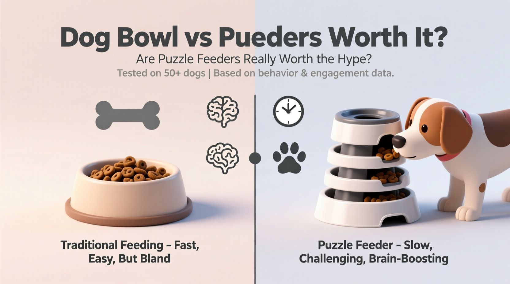 dog bowl vs puzzle feeder are puzzle feeders really worth the hype