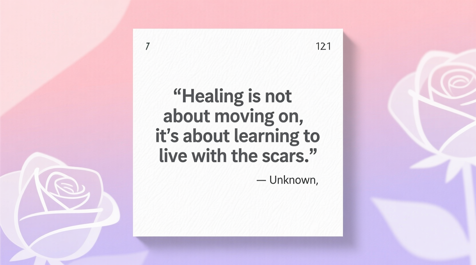 motivational quotes for healing