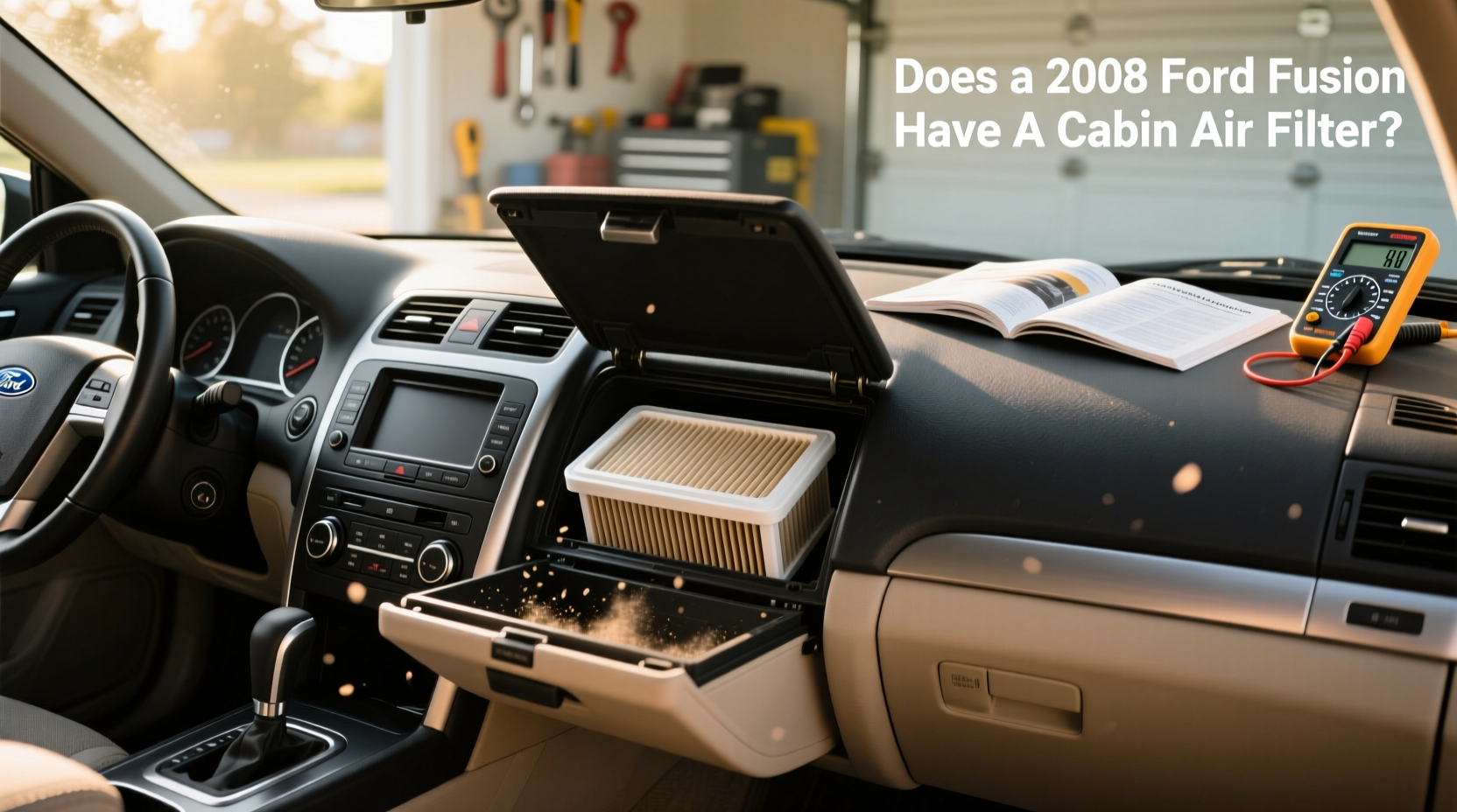 2008 ford fusion cabin air filter yes or no 