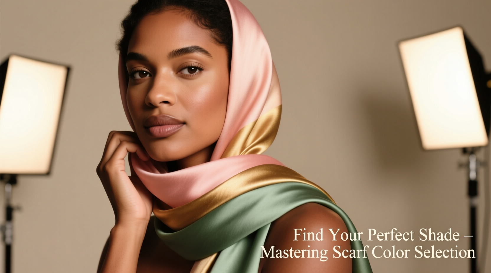 mastering scarf color selection find the perfect shade for your skin tone