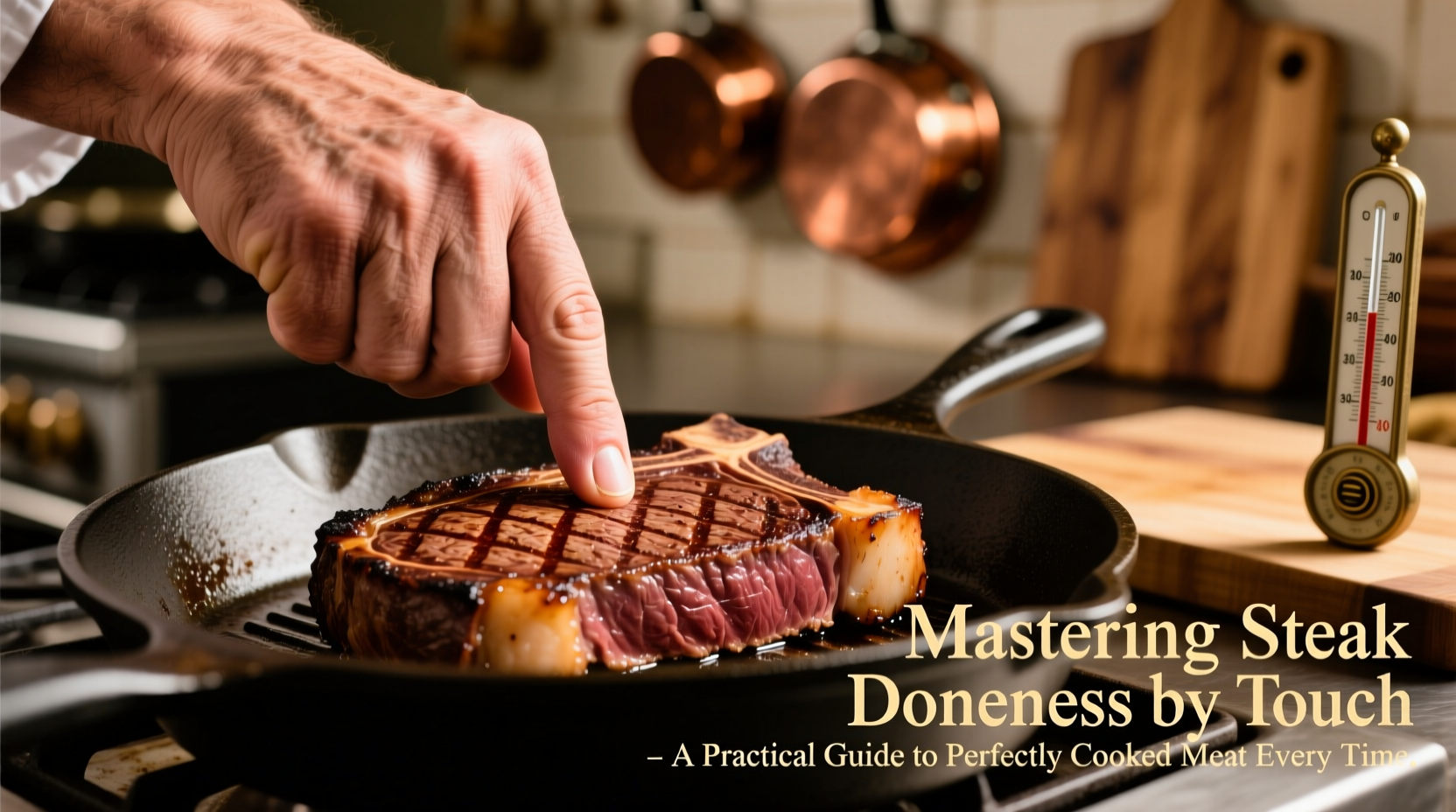 mastering steak doneness by touch a practical guide to perfectly cooked meat every time