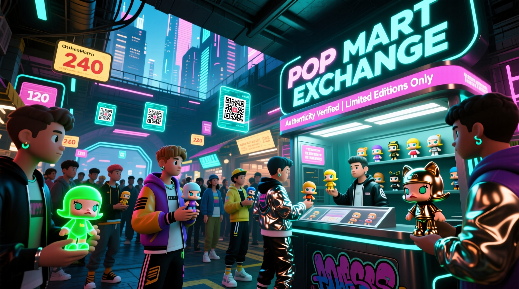 where to trade popmart figures