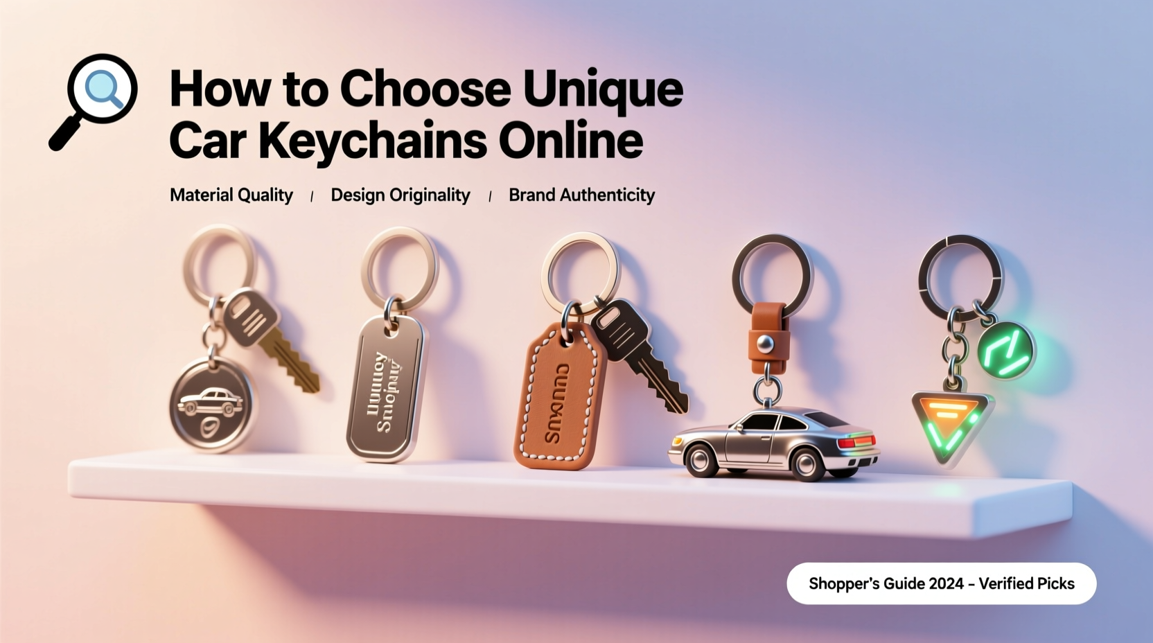 how to discover and choose unique car accessories keychains online a shoppers guide