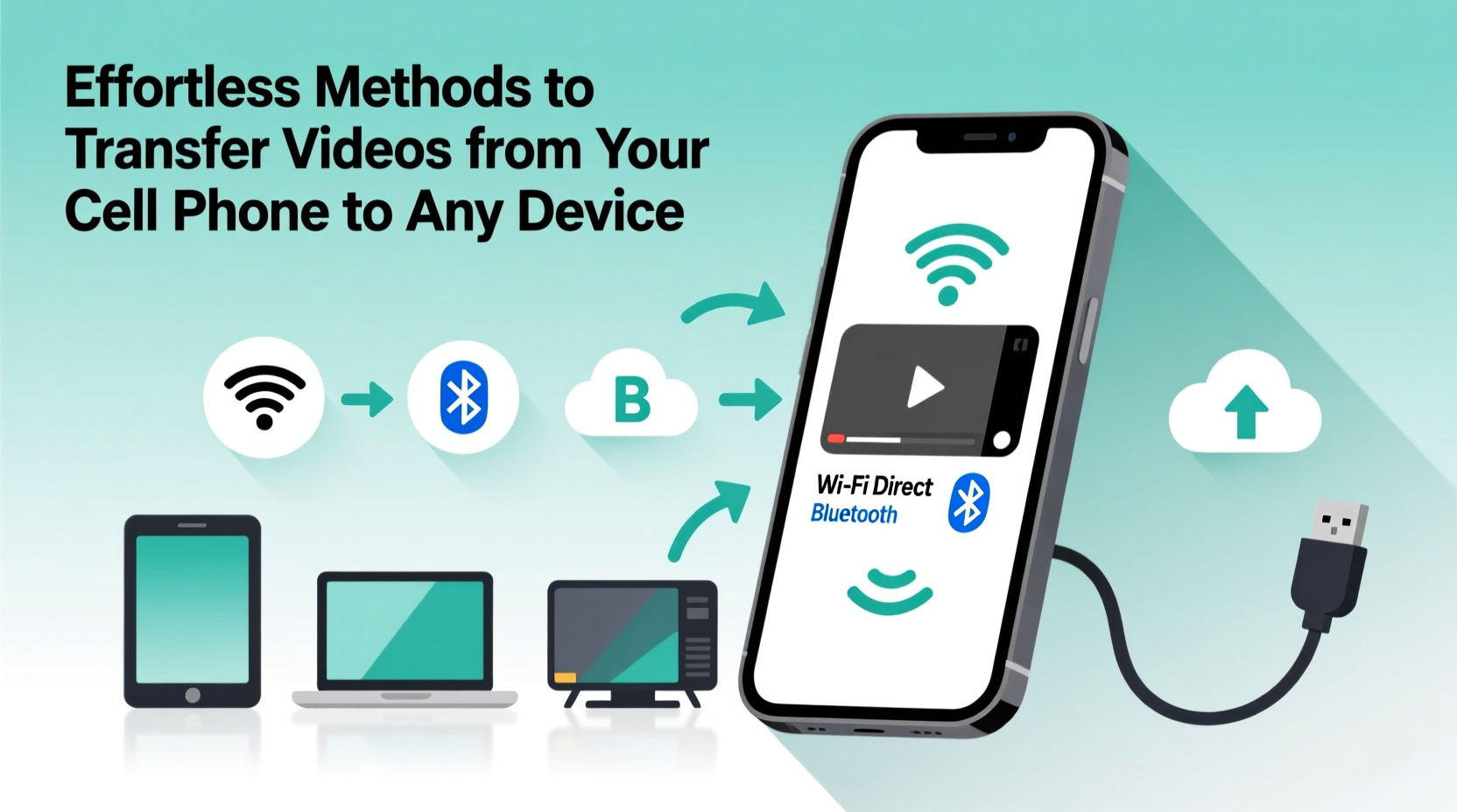 effortless methods to transfer videos from your cell phone to any device