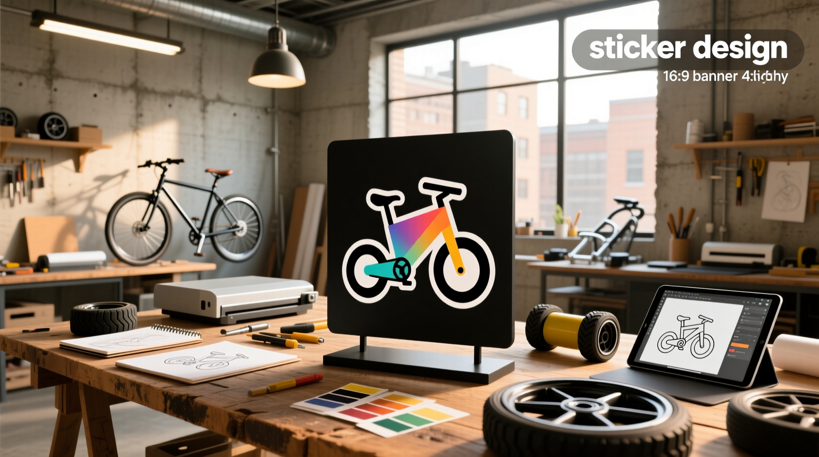 What Is a Three Wheel Sticker Design and Where to Use It?