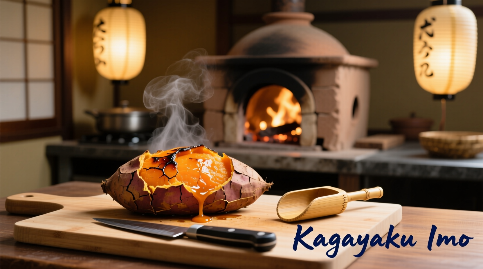 cooking japanese sweet potato