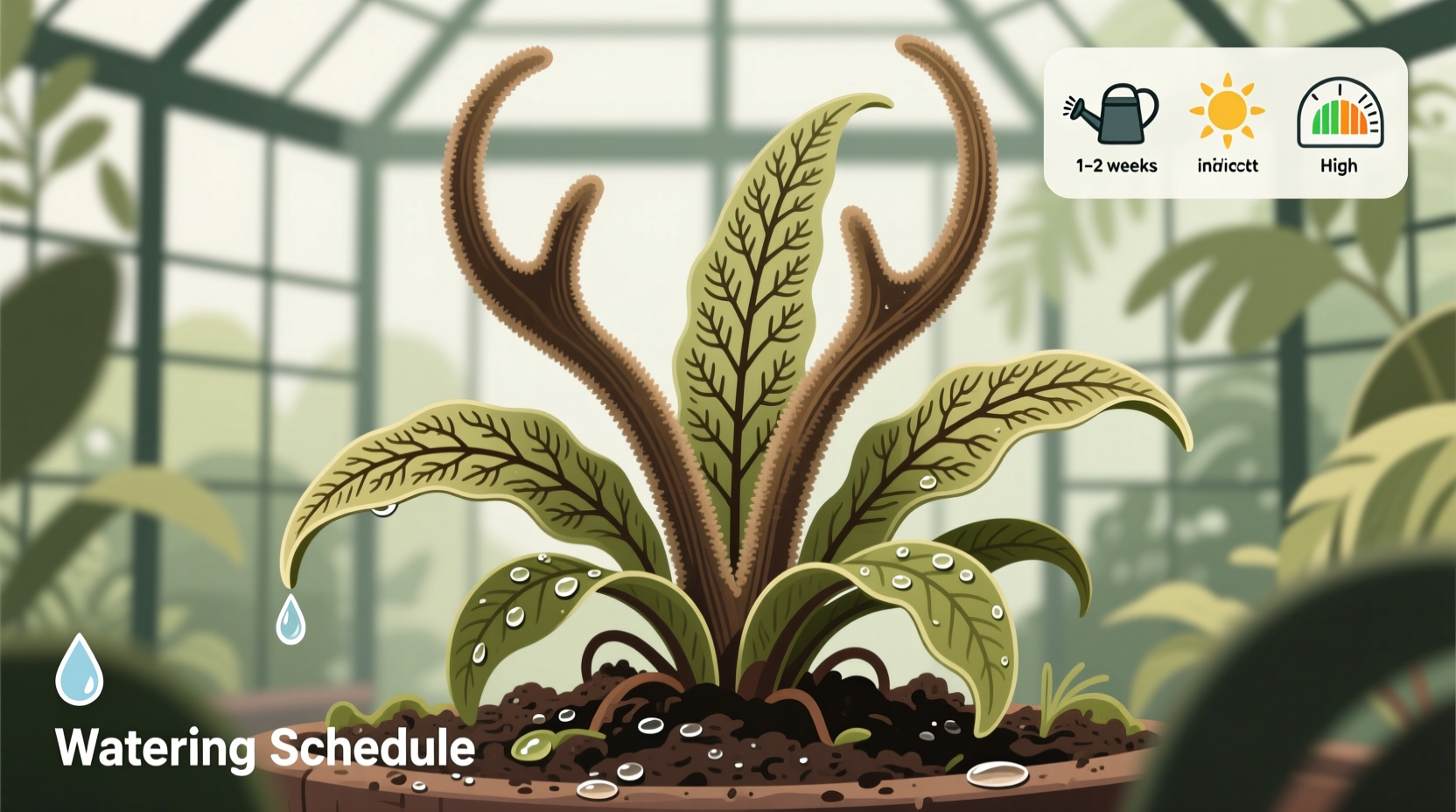 How Often to Water Staghorn Fern: Complete Guide