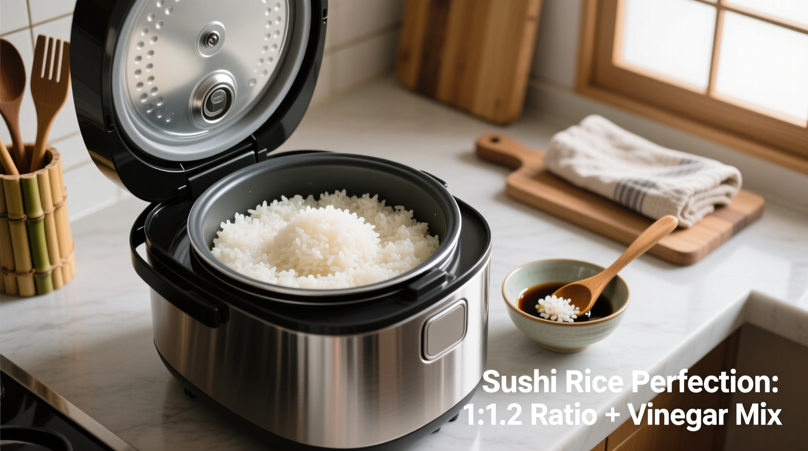 how to cook sushi rice in rice cooker