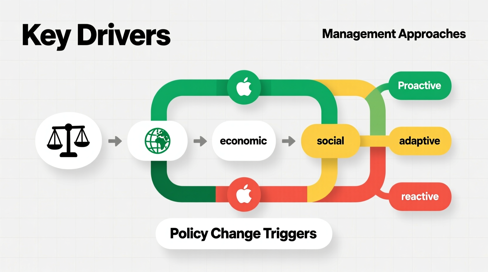 why change policy key factors and management explained