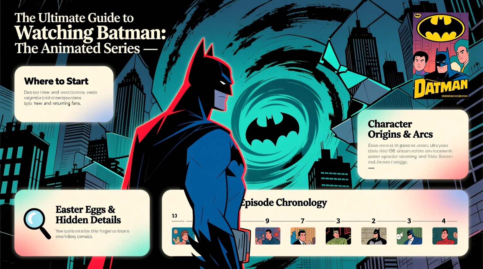 the ultimate guide to watching batman the animated series for new and returning fans