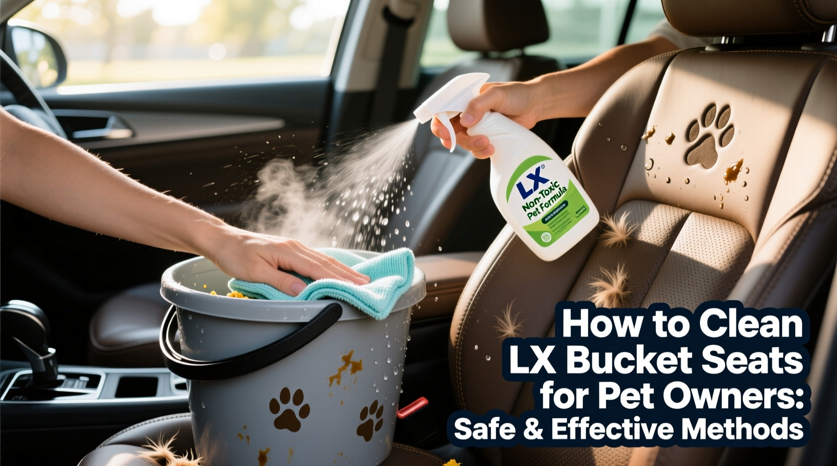 lx bucket seat cleaning pet owners