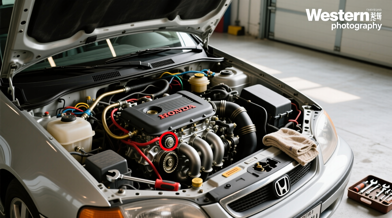 How to Find the Crankshaft Position Sensor on a 1999 Honda Civic