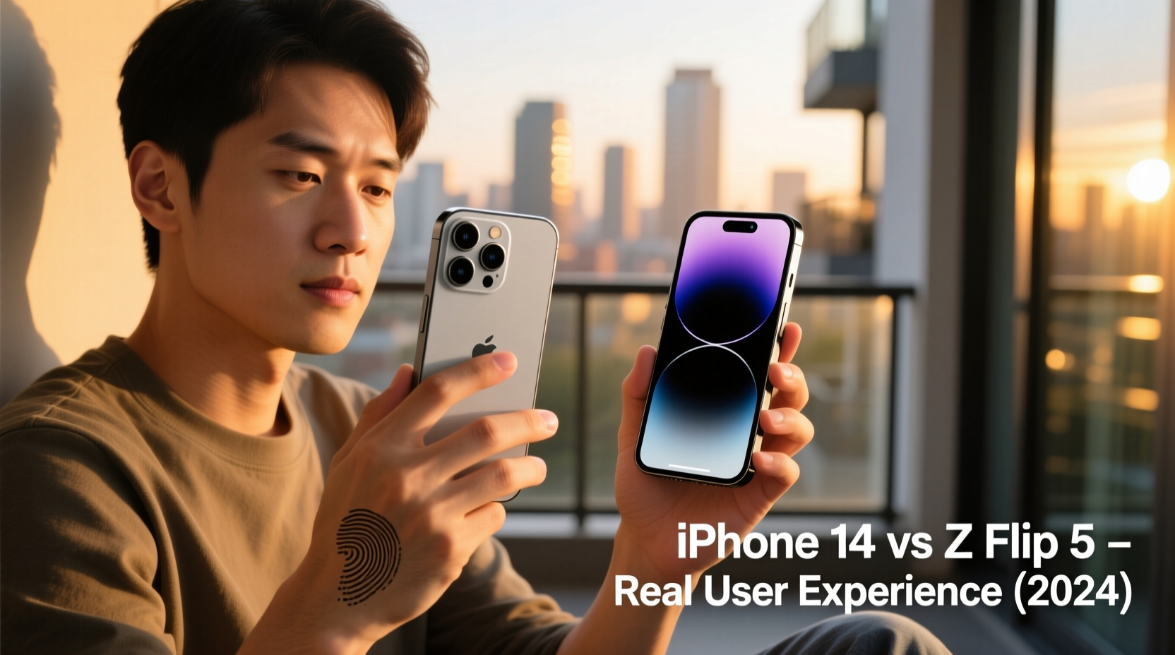 is the z flip 5 worth switching from iphone 14 real user experiences