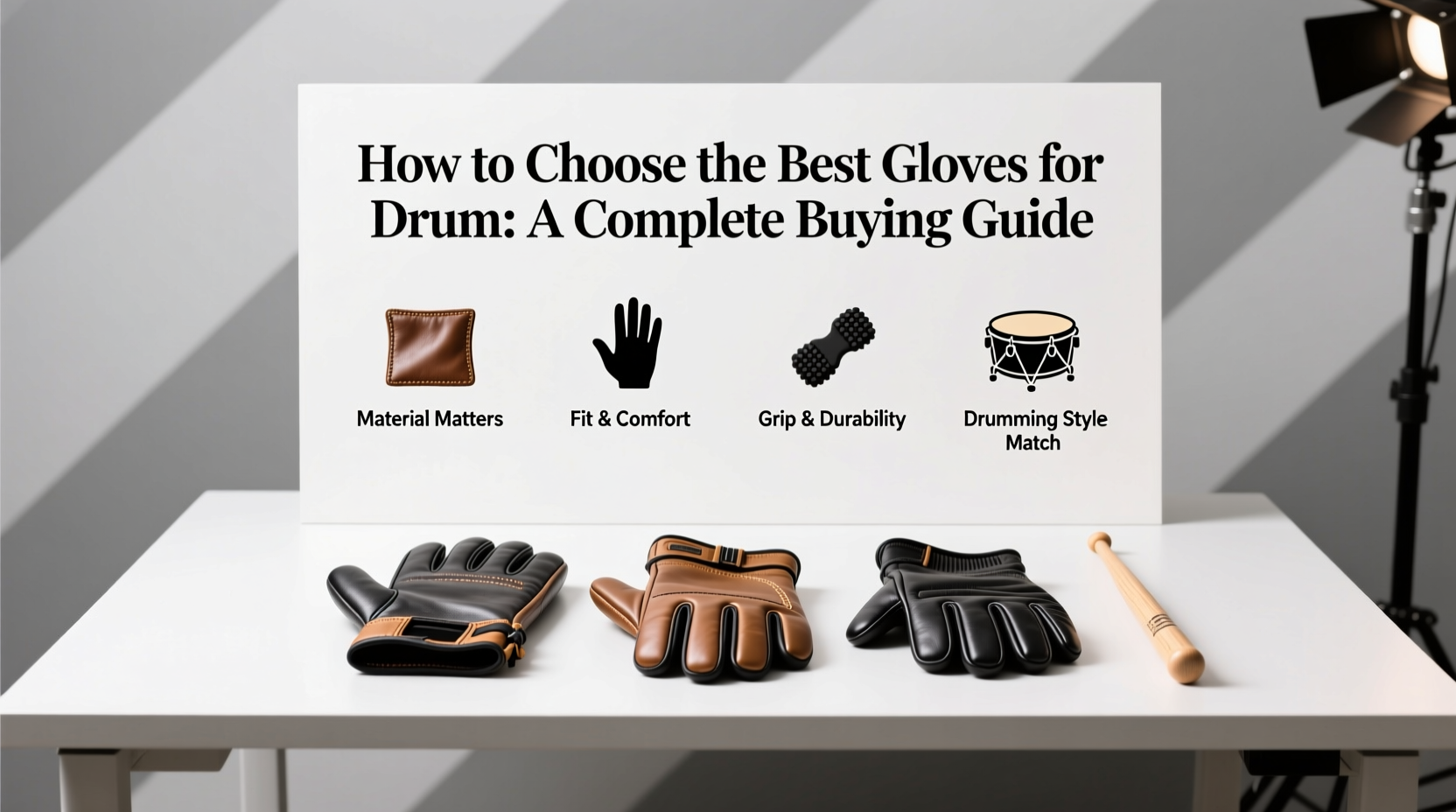 gloves for drum