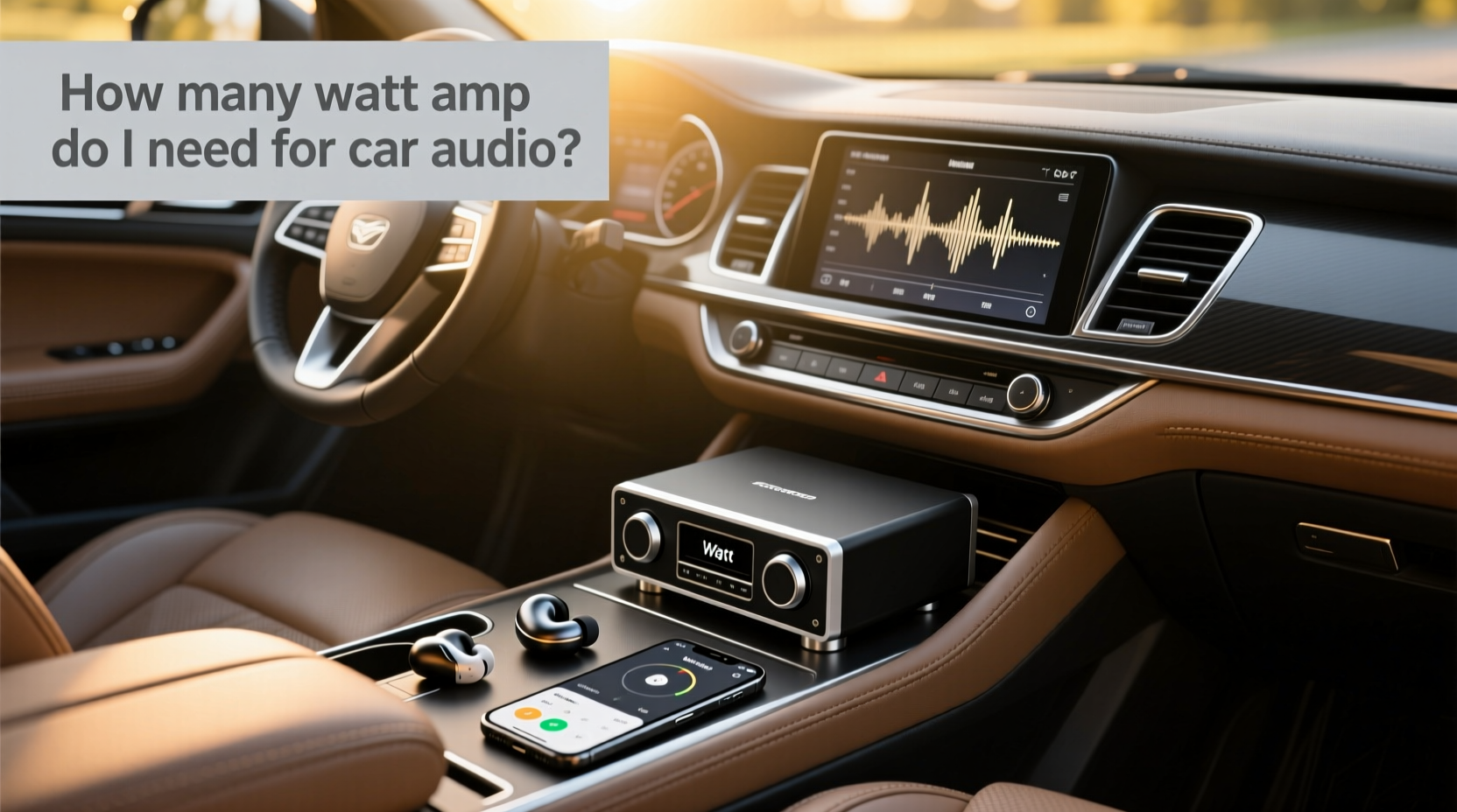 How to choose small car audio amplifier,How many watt amp do I need for car audio?