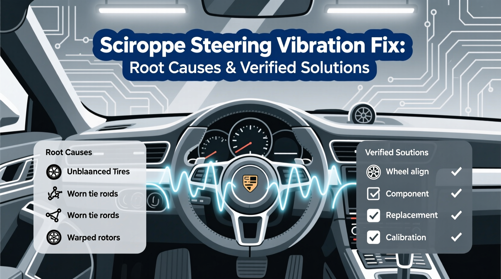 scirocco steering vibration fix
