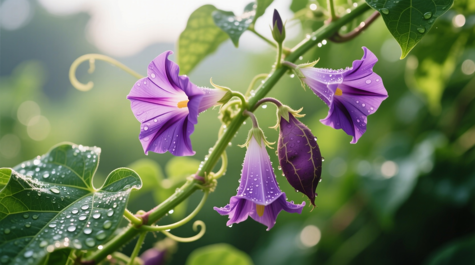 sweet potato blossoms  why they rarely appear  and aren t edible