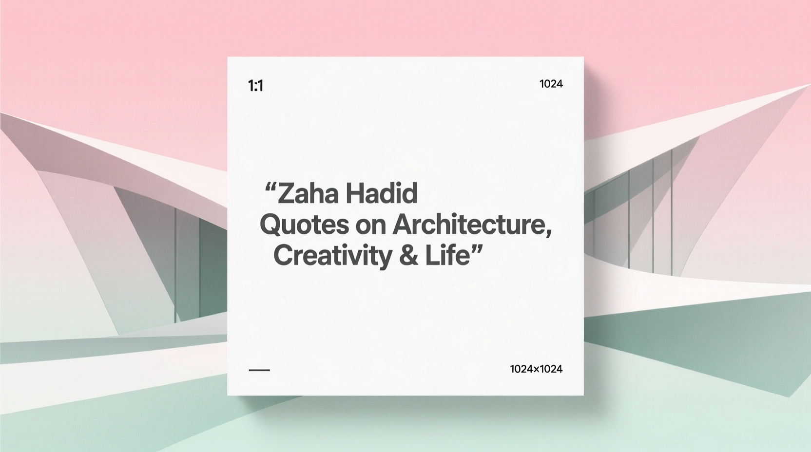 zaha hadid quotes