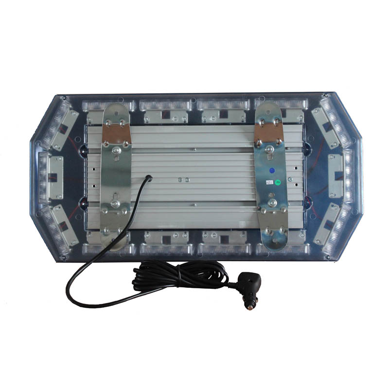 Barra de luces llevada magnética de la policía del coche del mini estroboscópico clásico de la luz llevada magnética del trabajo del coche azul rojo