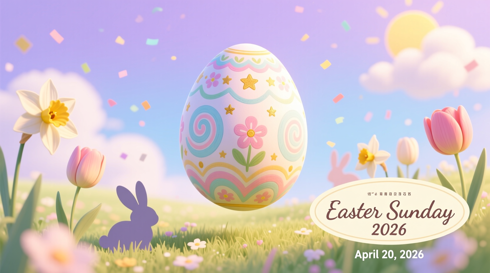 when is easter holiday for 2026