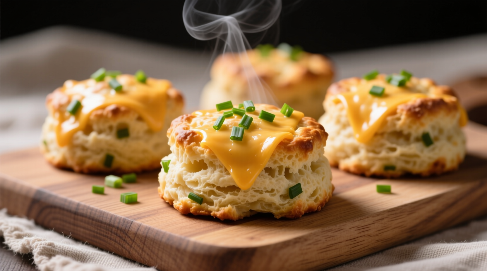 chive and cheddar drop biscuits recipe