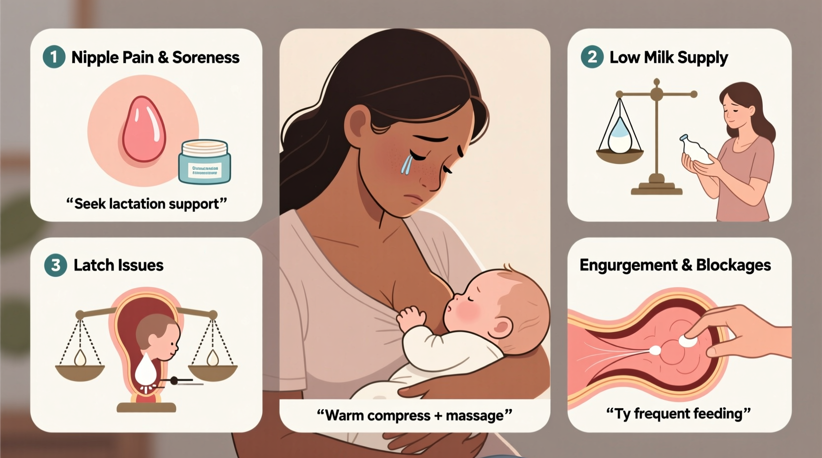 why is breastfeeding so difficult common challenges solutions