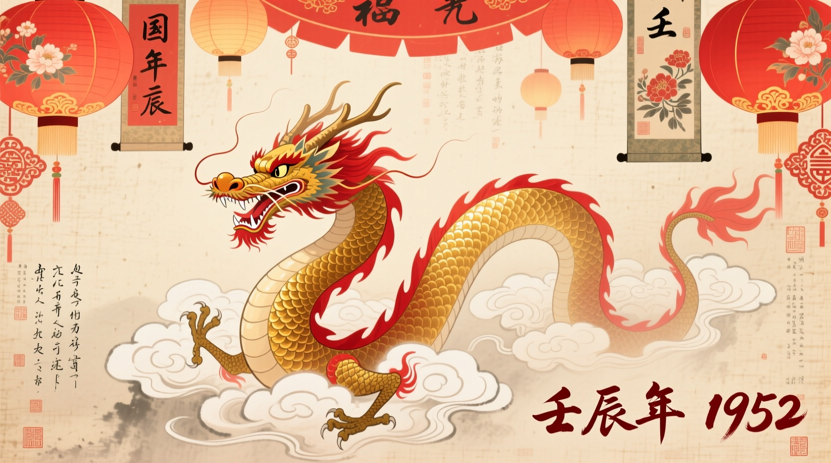 what is the chinese new year animal for 1952
