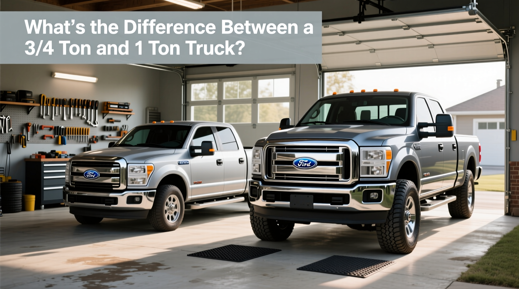 3/4-Ton vs 1-Ton Truck Guide: How to Choose Right