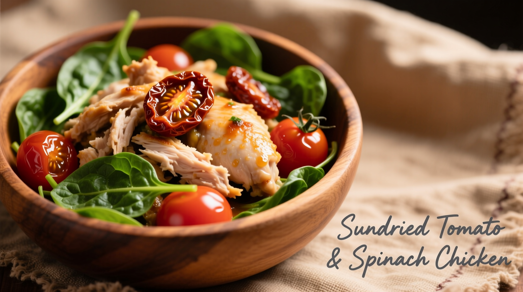 Perfect Chicken with Spinach & Sundried Tomatoes Recipe