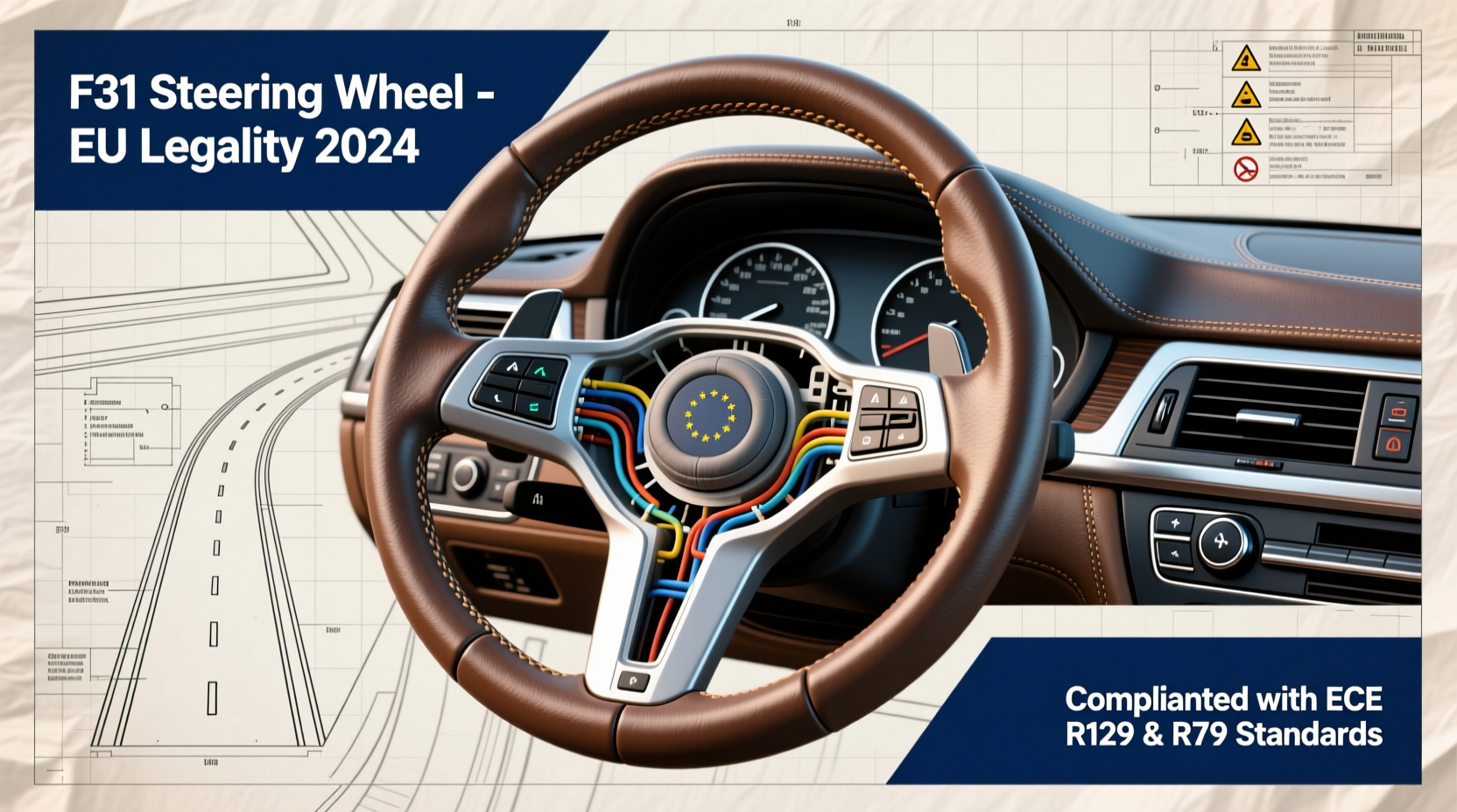 f31 steering wheel eu legality