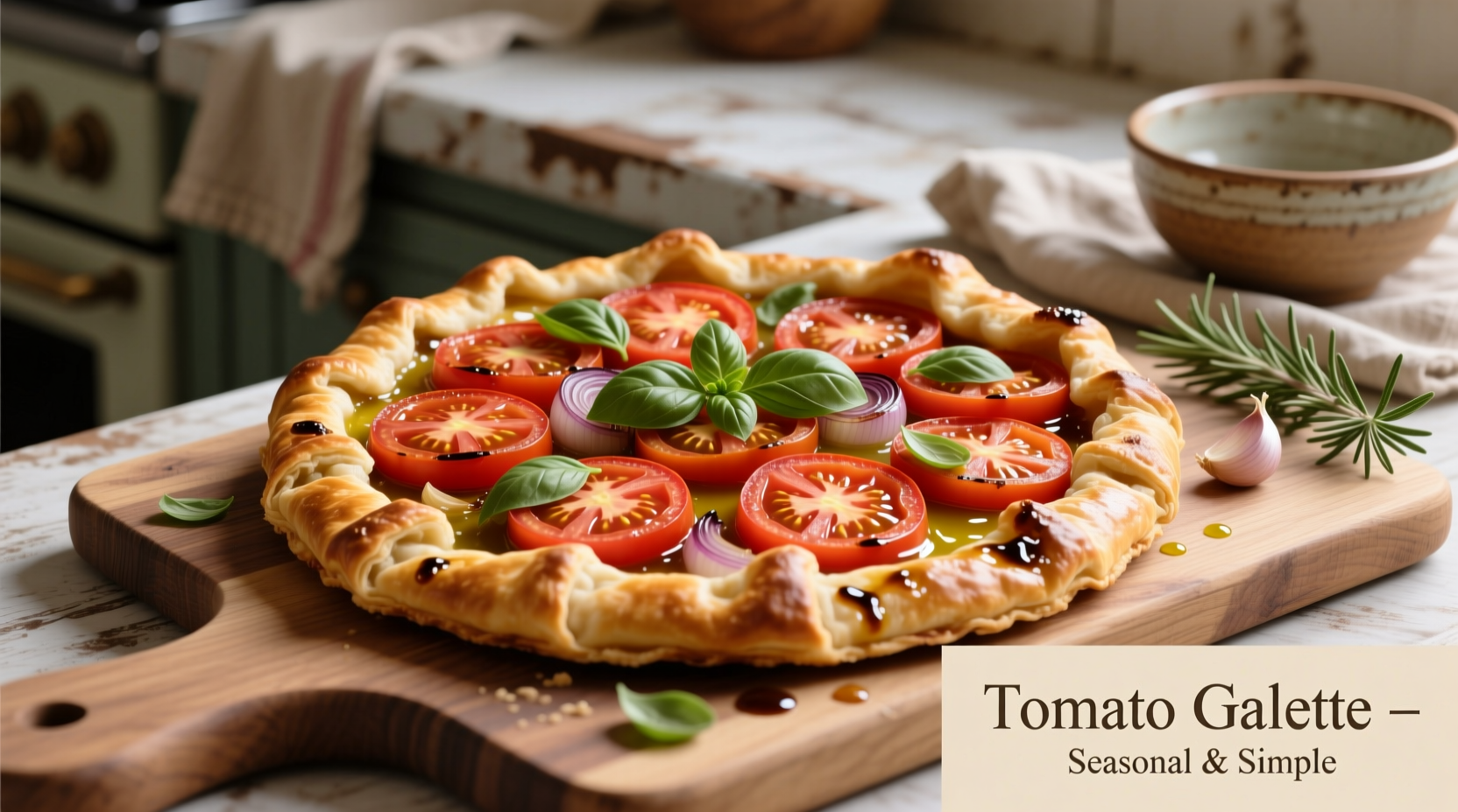 Perfect Tomato Galette: 6-Ingredient Summer Recipe