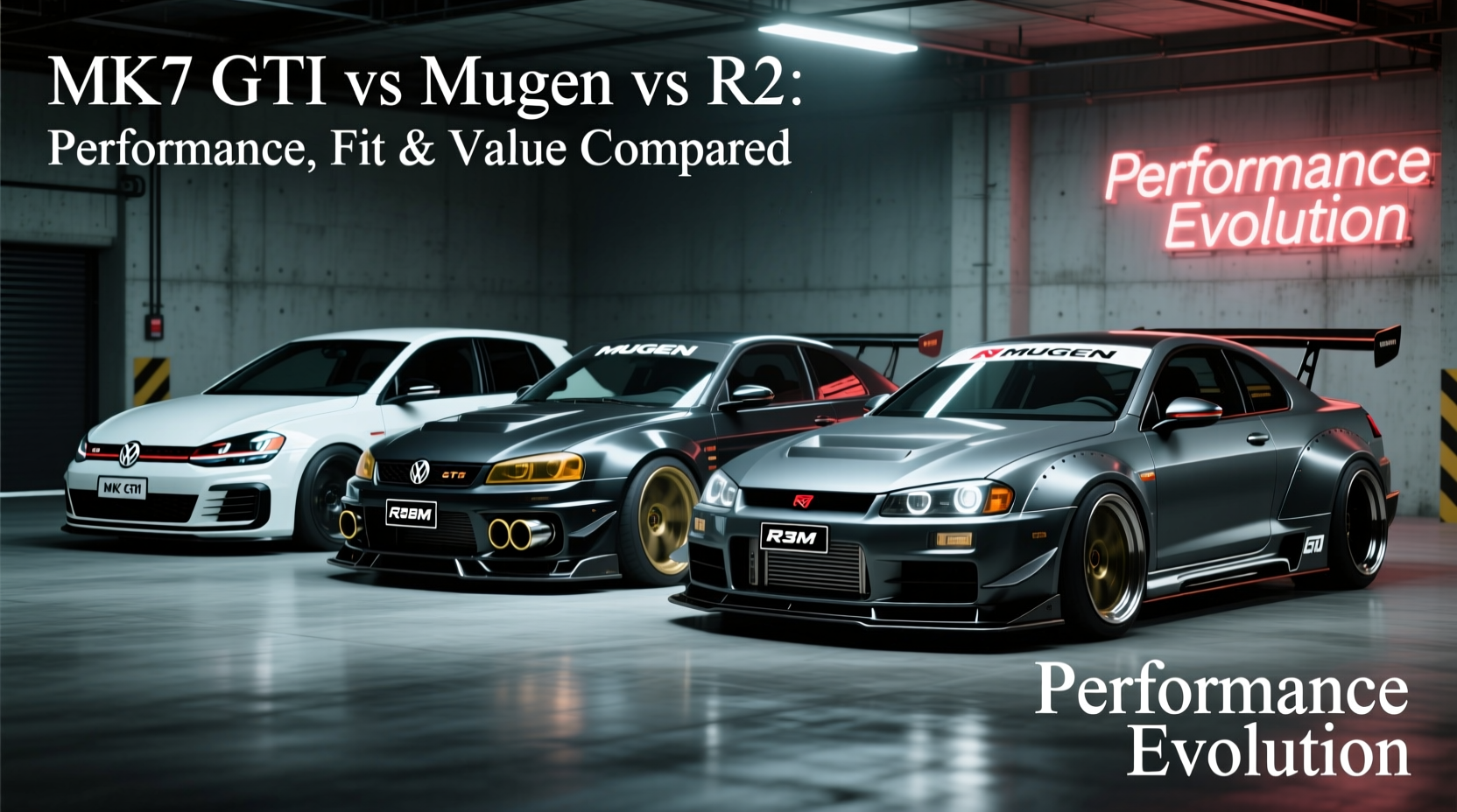 mk7 gti oem vs mugen vs r32