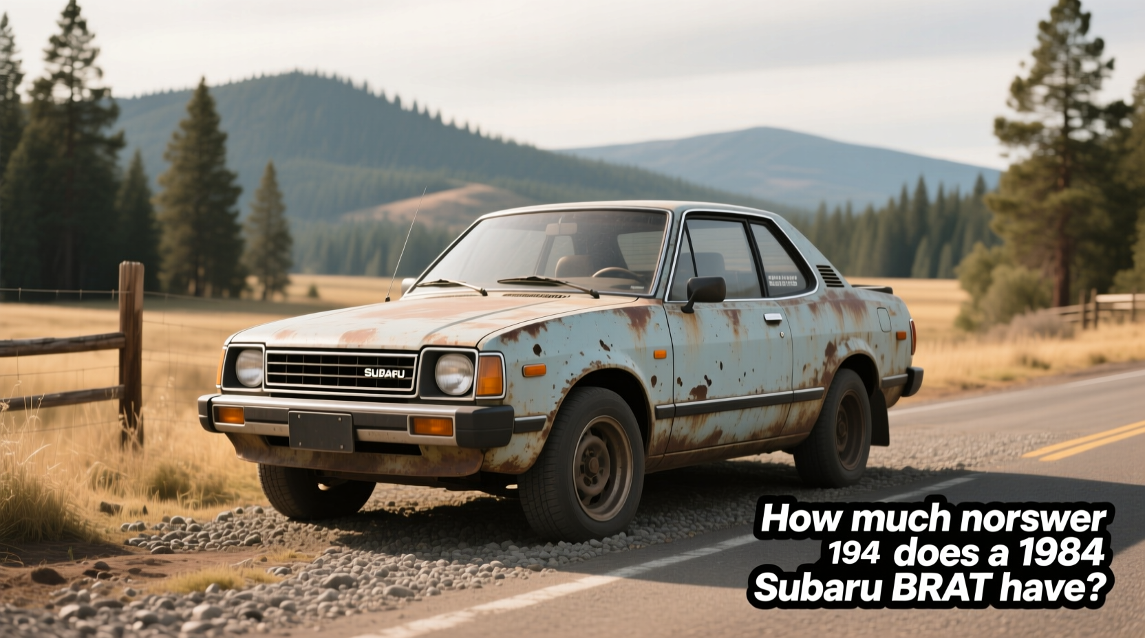 1984 subaru brat hp buying guide
