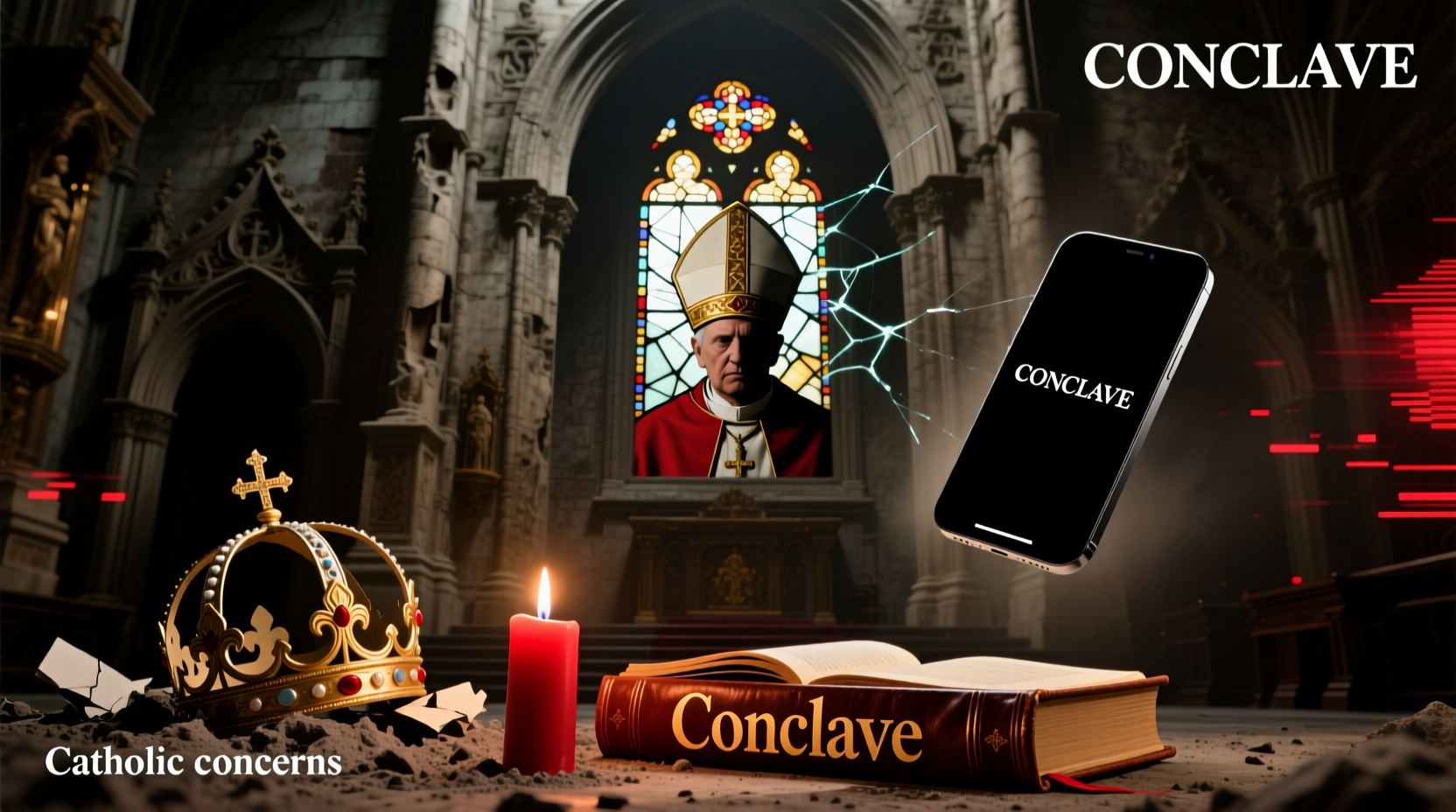 why the movie conclave is controversial catholic concerns