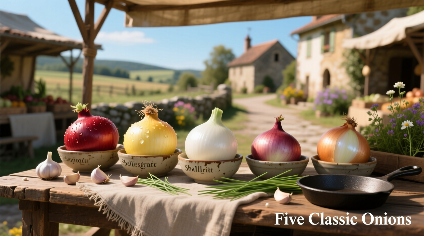 5 types of onions and how to use them