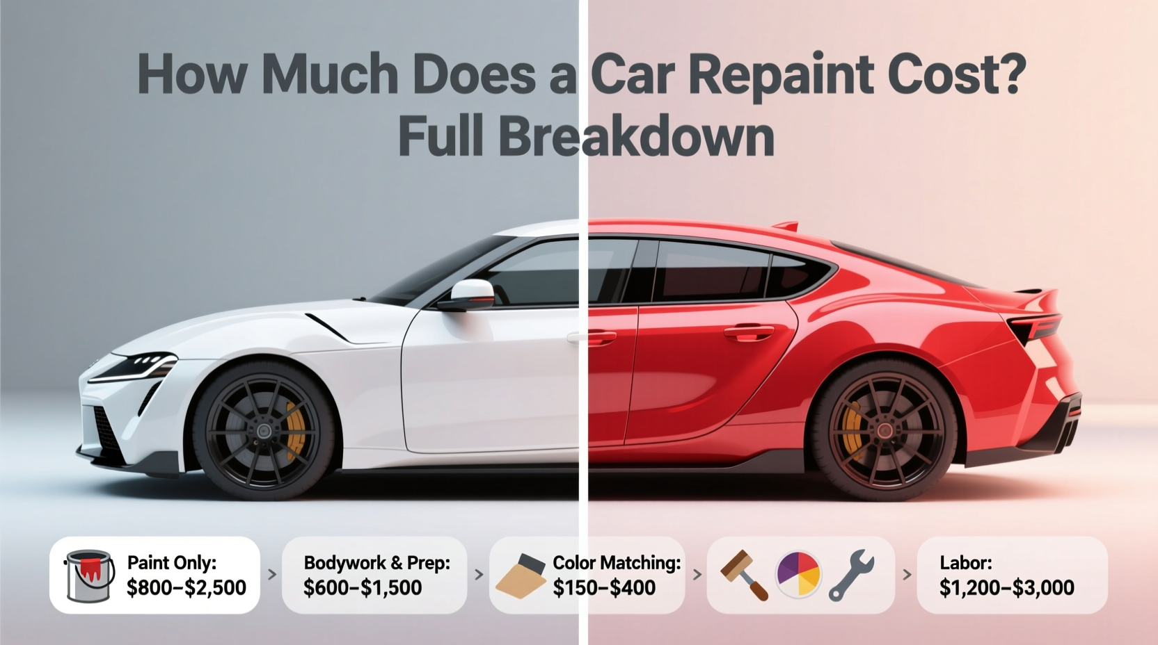 how much for a repaint car