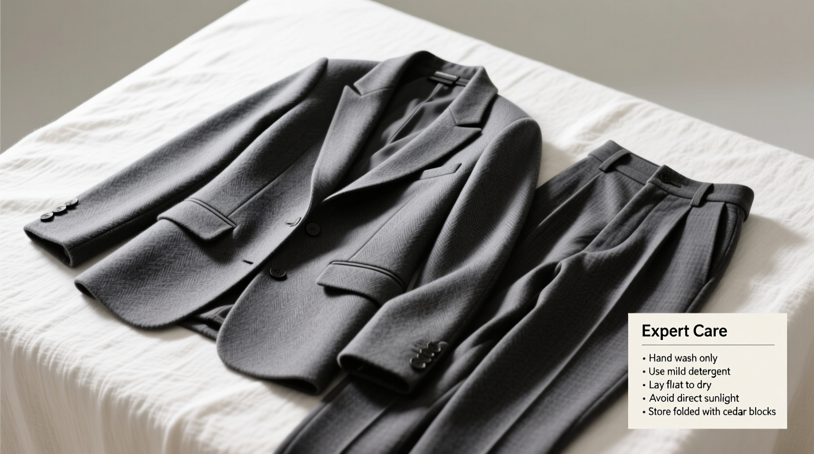 expert tips for caring and cleaning your woolen two piece set safely and effectively