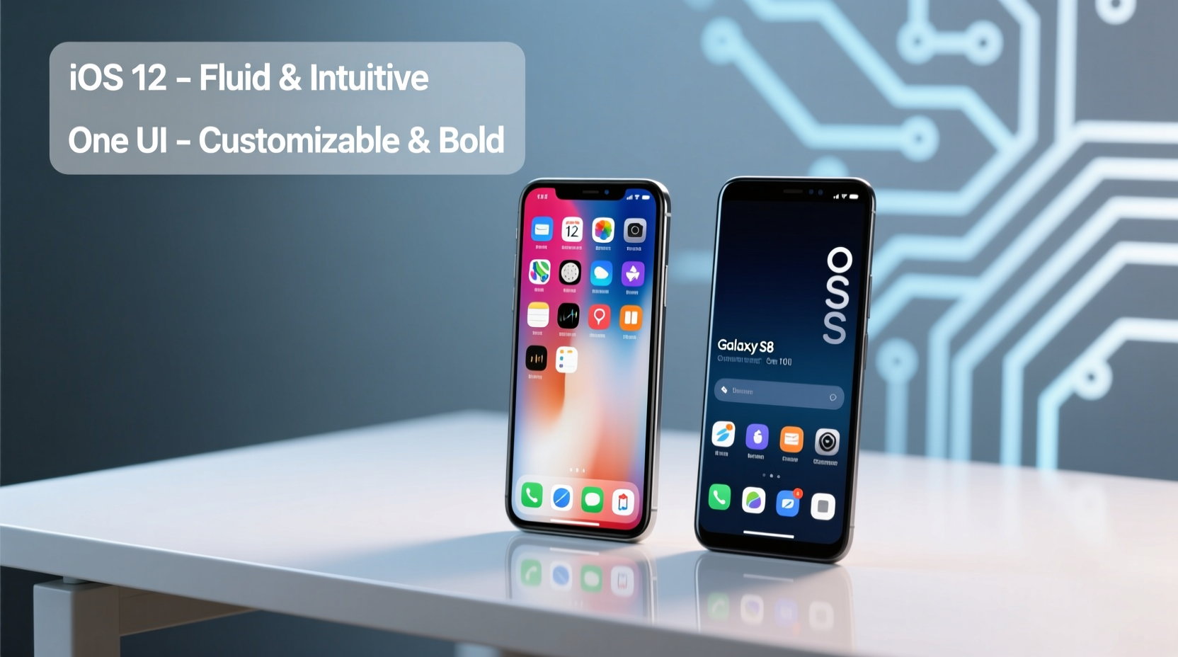 iphone x vs galaxy s8 did anyone actually prefer the software on either one