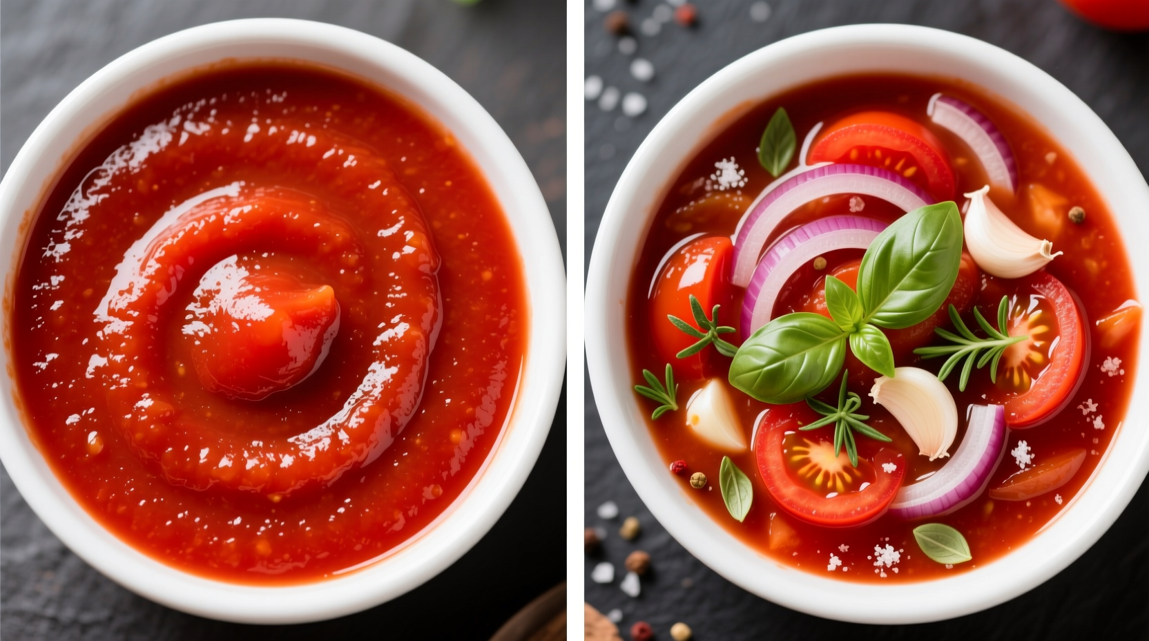 is tomato sauce the same as tomato puree