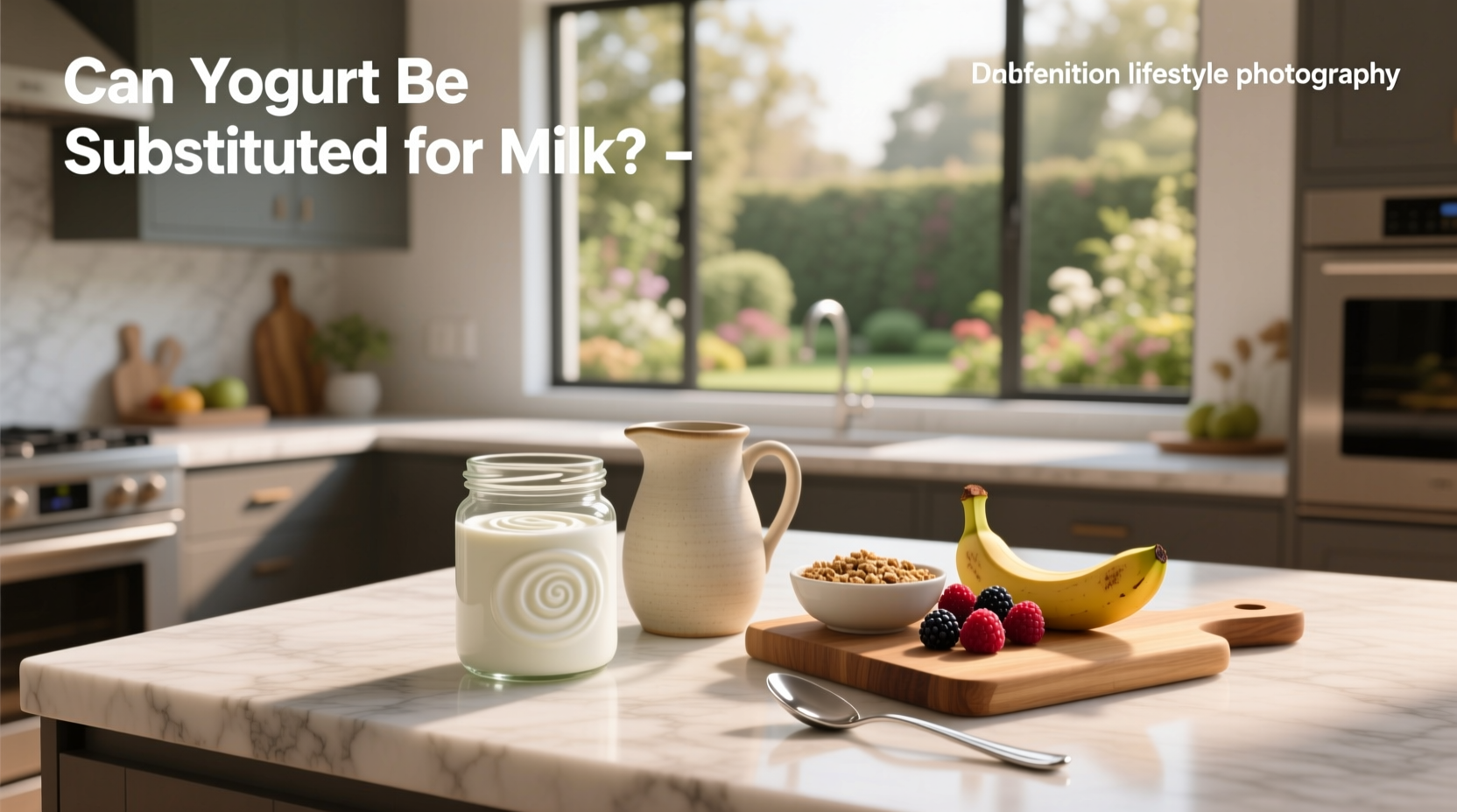 can yogurt replace milk in recipes